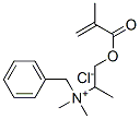 벤질디메틸[메틸-2-[(2-메틸-1-옥소알릴)옥시]에틸]암모늄클로라이드 구조식 이미지