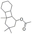 5,5,7-trimethyltricyclo[6.4.0.02,7]dodec-3-yl acetate Structure