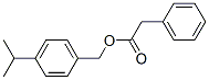 4-isopropylbenzyl phenylacetate Structure