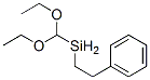 diethoxymethyl(2-phenylethyl)silane Structure