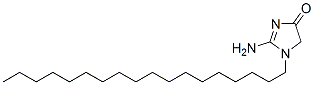 2-amino-1,5-dihydro-1-octadecyl-4H-imidazol-4-one Structure