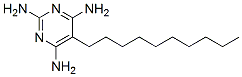 5-데실피리미딘-2,4,6-트리아민 구조식 이미지