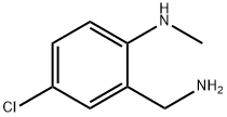 2-(아미노메틸)-4-클로로-N-메틸렌아민 구조식 이미지