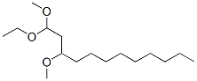 1-ethoxy-1,3-dimethoxydodecane  Structure