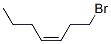 (Z)-1-bromohept-3-ene Structure