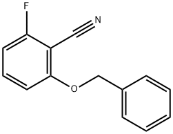 6-benzyloxy-2-fluorobenzonitrile Structure