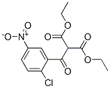 디에틸(2-클로로-5-니트로벤조일)말로네이트 구조식 이미지