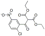 diethyl (2-chloro-5-nitrobenzoyl)malonate Structure