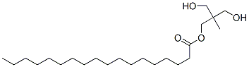 3-hydroxy-2-(hydroxymethyl)-2-methylpropyl stearate Structure