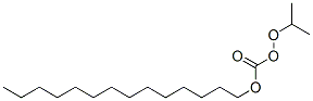 O-tetradecyl OO-isopropyl peroxycarbonate Structure