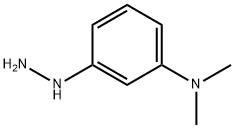 벤젠아민,3-히드라지닐-N,N-디메틸- 구조식 이미지