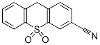 9H-thioxanthene-3-carbonitrile 10,10-dioxide Structure