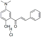 5'-(dimethylamino)-2'-hydroxychalcone hydrochloride Structure