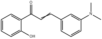 3-(dimethylamino)-2'-hydroxychalcone Structure