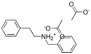 N-benzylphenethylammonium diacetate  Structure