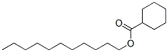 undecyl cyclohexanecarboxylate  Structure