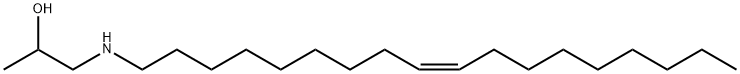 (Z)-1-(octadec-9-enylamino)propan-2-ol Structure