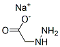 sodium hydrazinoacetate Structure