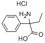 2-amino-2-phenylbutyric acid hydrochloride  Structure