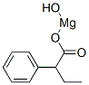 (alpha-ethylbenzeneacetato-O)hydroxymagnesium  구조식 이미지