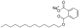 sodium tridecyl phthalate Structure