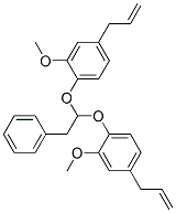 2,2'-(phenethylidenedioxy)bis(5-allylanisole) Structure