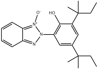 2-(2H-Benzotriazol-2-yl)-4,6-bis(tert-pentyl)phenol N-oxide Structure