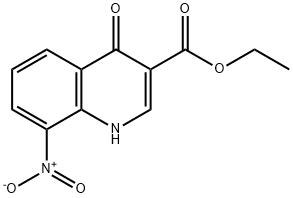 ethyl 8-nitro-4-oxo-3,4-dihydroquinoline-3-carboxylate Structure