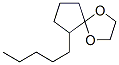 6-pentyl-1,4-dioxaspiro[4.4]nonane Structure