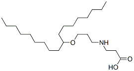 (Z)-N-[3-(9-옥타데실옥시)프로필]-베타-알라닌 구조식 이미지