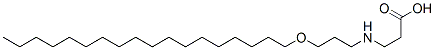 N-[3-(octadecyloxy)propyl]-beta-alanine Structure