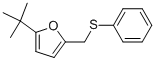 2-TERT-BUTYL-5-PHENYLSULFANYLMETHYL-FURAN Structure