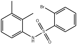2-브로모-N-(2,3-디메틸페닐)벤젠설폰아미드 구조식 이미지