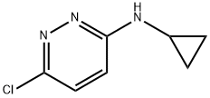 6-Chloro-N-cyclopropylpyridazin-3-amine 구조식 이미지