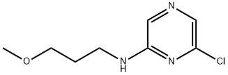 6-Chloro-N-(3-methoxypropyl)pyrazin-2-amine Structure
