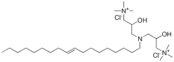 올레아민비스하이드록시프로필트라이모늄클로라이드 구조식 이미지
