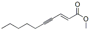 methyl (E)-2-decen-4-ynoate Structure