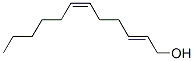 (2E,6Z)-dodeca-2,6-dienol Structure