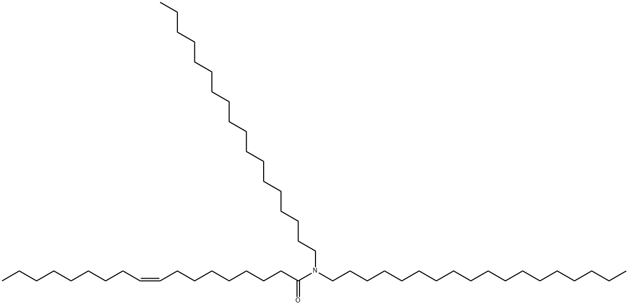 (Z)-N,N-dioctadecyl-9-octadecenamide 구조식 이미지