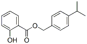 [4-(1-methylethyl)phenyl]methyl salicylate  Structure