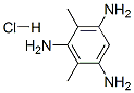 2,6-dimethylbenzene-1,3,5-triamine hydrochloride Structure