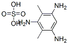 2,6-디메틸벤젠-1,3,5-트리아민설페이트 구조식 이미지
