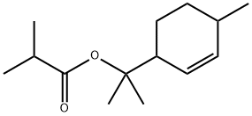 1-methyl-1-(4-methylcyclohex-2-enyl)ethyl isobutyrate Structure