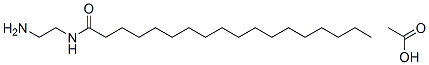 N-(2-aminoethyl)stearamide monoacetate Structure