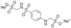 이나트륨[[[4-[(술포나토메틸)아미노]페닐]술포닐]아미노]메탄술포네이트 구조식 이미지