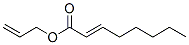 allyl oct-2-enoate  Structure