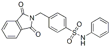 4-[(1,3-dihydro-1,3-dioxo-2H-isoindol-2-yl)methyl]-N-phenylbenzenesulphonamide Structure