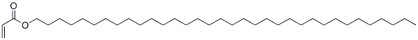 tetratriacontyl acrylate Structure