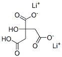 이리튬수소2-히드록시프로판-1,2,3-트리카르복실레이트 구조식 이미지