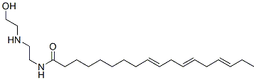 N-[2-[(2-히드록시에틸)아미노]에틸]-9,12,15-옥타데카트리엔아미드 구조식 이미지